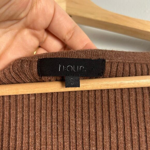 H:ours (Revolve) Willa  Rib Knit Long Sleeve Mini Dress - Picture 4 of 9